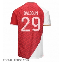 AS Monaco Folarin Balogun #29 Replika Hjemmedrakt 2023-24 Kortermet