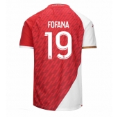 AS Monaco Youssouf Fofana #19 Replika Hjemmedrakt 2023-24 Kortermet