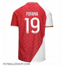 AS Monaco Youssouf Fofana #19 Replika Hjemmedrakt 2023-24 Kortermet