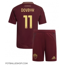 AS Roma Artem Dovbyk #11 Replika Hjemmedrakt Barn 2024-25 Kortermet (+ bukser)