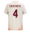 AS Roma Bryan Cristante #4 Replika Bortedrakt 2024-25 Kortermet