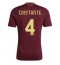 AS Roma Bryan Cristante #4 Replika Hjemmedrakt 2024-25 Kortermet