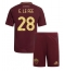 AS Roma Enzo Le Fee #28 Replika Hjemmedrakt Barn 2024-25 Kortermet (+ bukser)