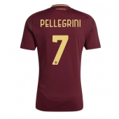 AS Roma Lorenzo Pellegrini #7 Replika Hjemmedrakt 2024-25 Kortermet