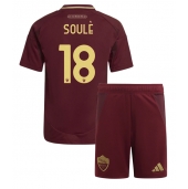 AS Roma Matias Soule #18 Replika Hjemmedrakt Barn 2024-25 Kortermet (+ bukser)