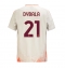 AS Roma Paulo Dybala #21 Replika Bortedrakt 2024-25 Kortermet