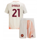 AS Roma Paulo Dybala #21 Replika Bortedrakt Barn 2024-25 Kortermet (+ bukser)