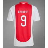 Ajax Brian Brobbey #9 Replika Hjemmedrakt 2024-25 Kortermet