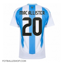 Argentina Alexis Mac Allister #20 Replika Hjemmedrakt Copa America 2024 Kortermet