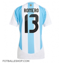 Argentina Cristian Romero #13 Replika Hjemmedrakt Dame Copa America 2024 Kortermet