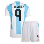 Argentina Julian Alvarez #9 Replika Hjemmedrakt Barn Copa America 2024 Kortermet (+ bukser)