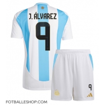 Argentina Julian Alvarez #9 Replika Hjemmedrakt Barn Copa America 2024 Kortermet (+ bukser)