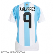 Argentina Julian Alvarez #9 Replika Hjemmedrakt Dame Copa America 2024 Kortermet