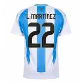 Argentina Lautaro Martinez #22 Replika Hjemmedrakt Copa America 2024 Kortermet