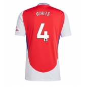 Arsenal Ben White #4 Replika Hjemmedrakt 2024-25 Kortermet