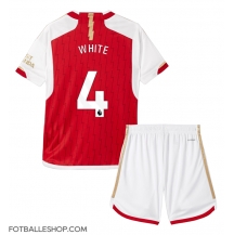 Arsenal Ben White #4 Replika Hjemmedrakt Barn 2023-24 Kortermet (+ bukser)