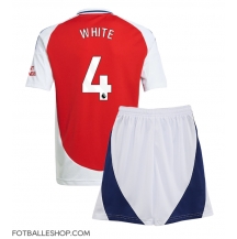 Arsenal Ben White #4 Replika Hjemmedrakt Barn 2024-25 Kortermet (+ bukser)