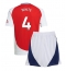 Arsenal Ben White #4 Replika Hjemmedrakt Barn 2024-25 Kortermet (+ bukser)