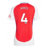 Arsenal Ben White #4 Replika Hjemmedrakt Dame 2024-25 Kortermet