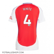 Arsenal Ben White #4 Replika Hjemmedrakt Dame 2024-25 Kortermet