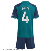 Arsenal Ben White #4 Replika Tredjedrakt Barn 2023-24 Kortermet (+ bukser)