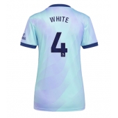 Arsenal Ben White #4 Replika Tredjedrakt Dame 2024-25 Kortermet