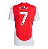 Arsenal Bukayo Saka #7 Replika Hjemmedrakt 2024-25 Kortermet