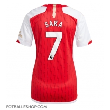 Arsenal Bukayo Saka #7 Replika Hjemmedrakt Dame 2023-24 Kortermet