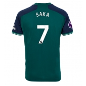 Arsenal Bukayo Saka #7 Replika Tredjedrakt 2023-24 Kortermet