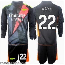 Arsenal David Raya #22 Keeper Replika Tredjedrakt Barn 2024-25 Langermet (+ bukser)