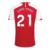 Arsenal Fabio Vieira #21 Replika Hjemmedrakt 2023-24 Kortermet