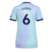 Arsenal Gabriel Magalhaes #6 Replika Tredjedrakt Dame 2024-25 Kortermet