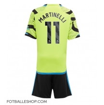 Arsenal Gabriel Martinelli #11 Replika Bortedrakt Barn 2023-24 Kortermet (+ bukser)