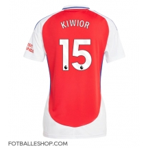 Arsenal Jakub Kiwior #15 Replika Hjemmedrakt Dame 2024-25 Kortermet