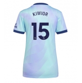 Arsenal Jakub Kiwior #15 Replika Tredjedrakt Dame 2024-25 Kortermet