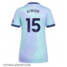 Arsenal Jakub Kiwior #15 Replika Tredjedrakt Dame 2024-25 Kortermet