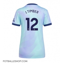 Arsenal Jurrien Timber #12 Replika Tredjedrakt Dame 2024-25 Kortermet