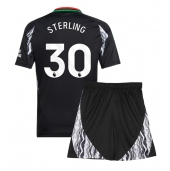 Arsenal Raheem Sterling #30 Replika Bortedrakt Barn 2024-25 Kortermet (+ bukser)