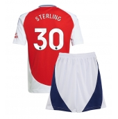 Arsenal Raheem Sterling #30 Replika Hjemmedrakt Barn 2024-25 Kortermet (+ bukser)