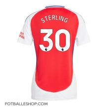 Arsenal Raheem Sterling #30 Replika Hjemmedrakt Dame 2024-25 Kortermet