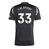 Arsenal Riccardo Calafiori #33 Replika Bortedrakt 2024-25 Kortermet