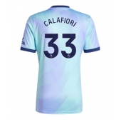 Arsenal Riccardo Calafiori #33 Replika Tredjedrakt 2024-25 Kortermet