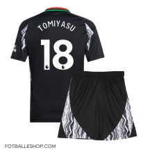 Arsenal Takehiro Tomiyasu #18 Replika Bortedrakt Barn 2024-25 Kortermet (+ bukser)