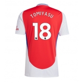 Arsenal Takehiro Tomiyasu #18 Replika Hjemmedrakt 2024-25 Kortermet