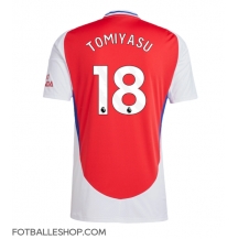 Arsenal Takehiro Tomiyasu #18 Replika Hjemmedrakt 2024-25 Kortermet