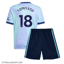 Arsenal Takehiro Tomiyasu #18 Replika Tredjedrakt Barn 2024-25 Kortermet (+ bukser)