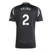 Arsenal William Saliba #2 Replika Bortedrakt 2024-25 Kortermet