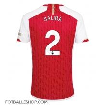 Arsenal William Saliba #2 Replika Hjemmedrakt 2023-24 Kortermet