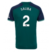 Arsenal William Saliba #2 Replika Tredjedrakt 2023-24 Kortermet