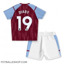 Aston Villa Moussa Diaby #19 Replika Hjemmedrakt Barn 2023-24 Kortermet (+ bukser)